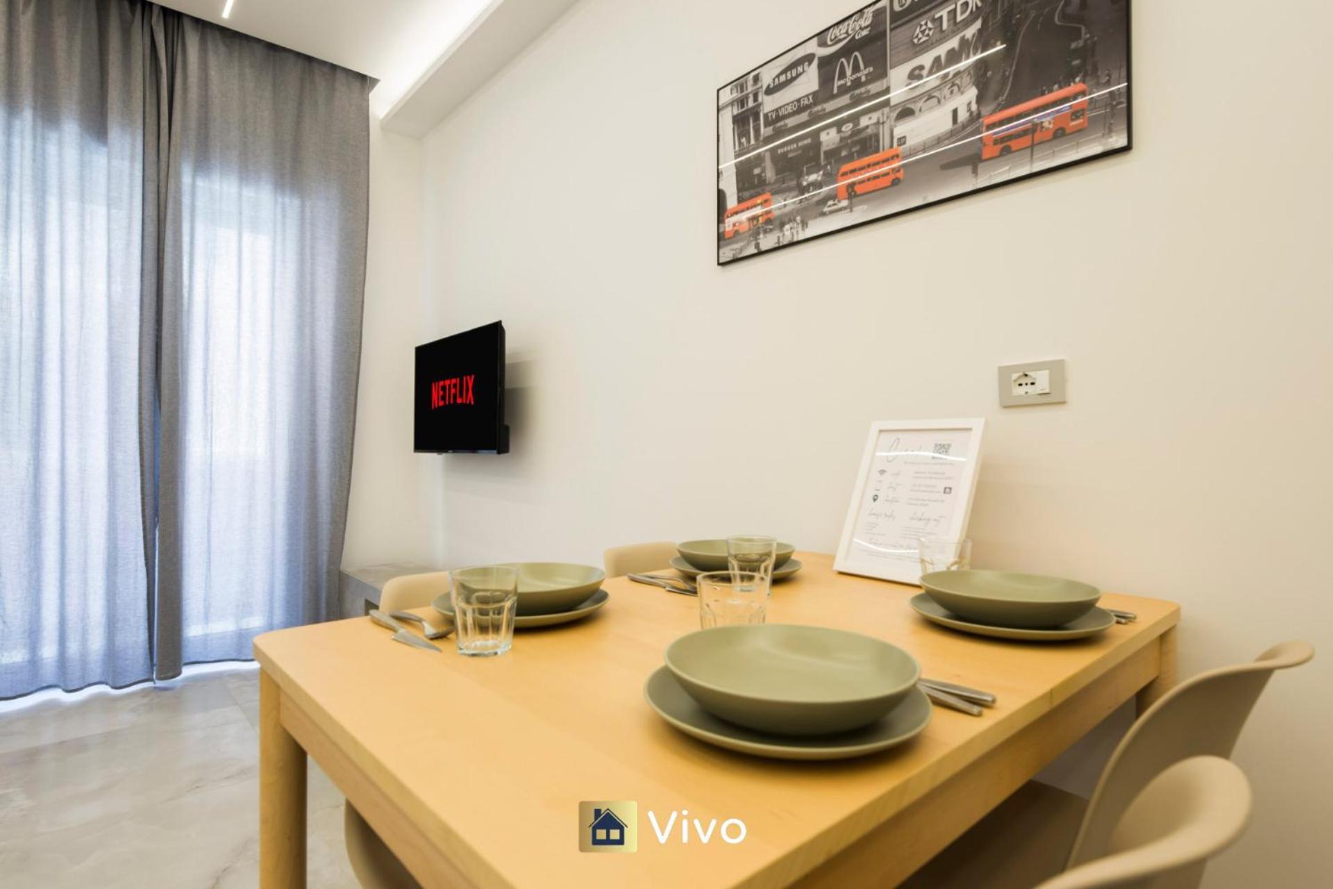 Vivo - Beach | Wifi | 1Br | Lux| Gaslini * Genua